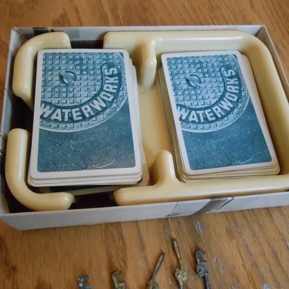 Water Works 1976 Vintage Card Game W/ Instructions Ages 8-Adult, Parker Brothers - Picture 4 of 4